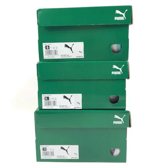 Puma RS-Fast CS Courtside Shoes Sneakers White Blue Athletic Casual 381454-01 - Picture 9 of 9